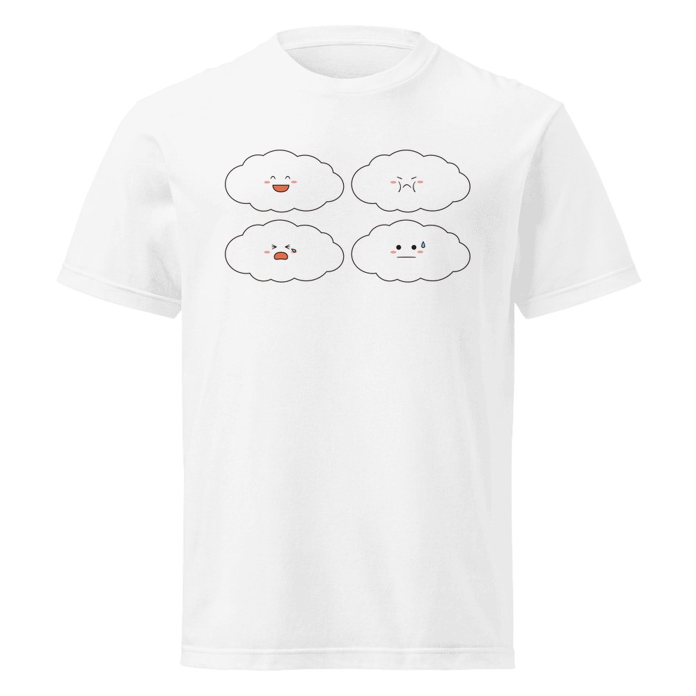 もくも 4つの表情 Tシャツ